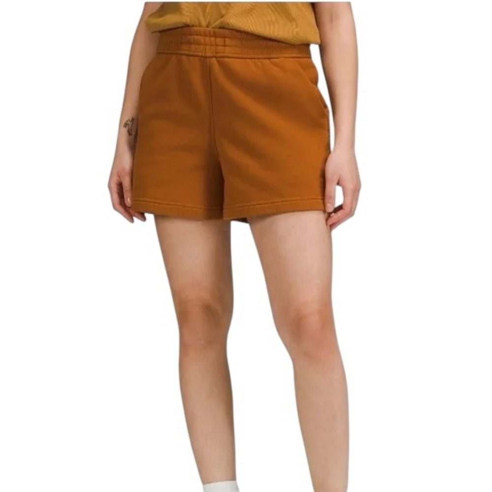 Lululemon Loungeful High-Rise Short 4" In Roasted Brown View 3